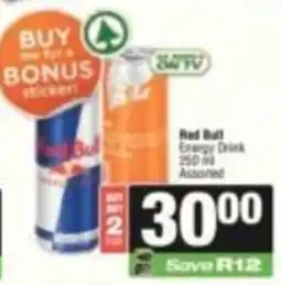SuperSpar Red Bull Energy Drink Assorted offer
