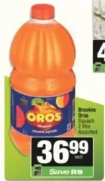 SuperSpar Brookes Oros Squash Assorted offer