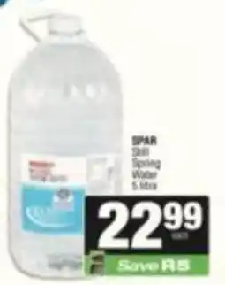 SuperSpar SPAR Still Spring Water offer