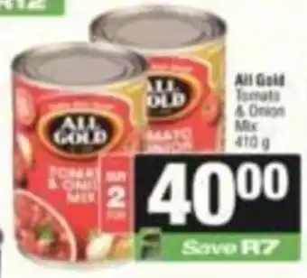SuperSpar All Gold Tomato & Onion Mix offer