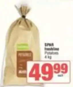 SuperSpar SPAR freshlies Potatoes offer