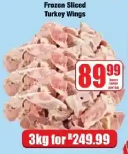 Boxer Frozen Sliced Turkey Wings offer