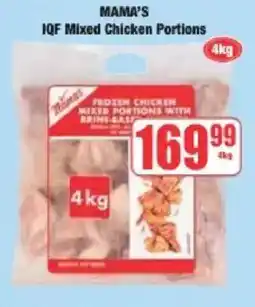 Boxer MAMA'S IQF Mixed Chicken Portions offer
