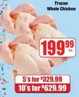 Boxer Frozen Whole Chicken offer