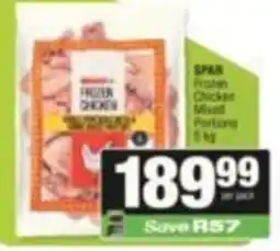 SuperSpar SPAR Frozen Chicken Mixed Portions offer