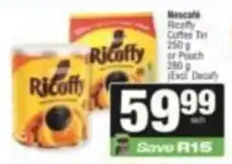 SuperSpar Nescafe Ricoffy Coffee Tirt offer