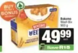 SuperSpar Bokomo Weet-Box offer