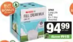 SuperSpar SPAR Full Cream Milk Assorted offer