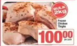 SuperSpar Frozen Chicken Thighs offer