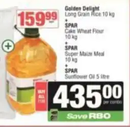 SuperSpar Golden Delight Long Grain Rice offer