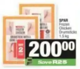 SuperSpar SPAR Frozen Chicken Drumsticks offer