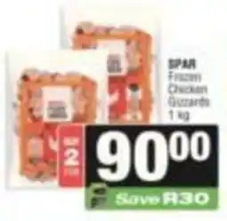 SuperSpar SPAR Frozen Chicken Guzards offer