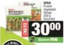 SuperSpar SPAR Frozen Vegetable Range Assorted offer