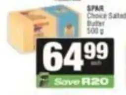 SuperSpar SPAR Choice Salted Butter offer