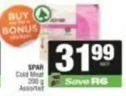 SuperSpar SPAR Cold Meat Assorted offer