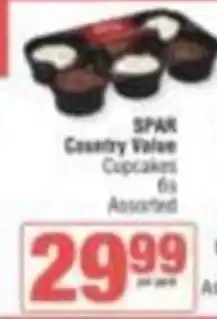 SuperSpar SPAR Country Value Cupcakes Assorted offer