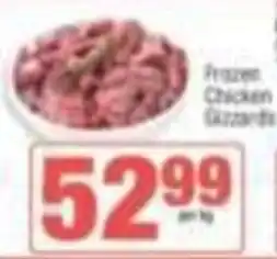 SuperSpar Frozen Chicken Gizzards offer