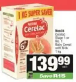 SuperSpar Nestlé Cerelac offer