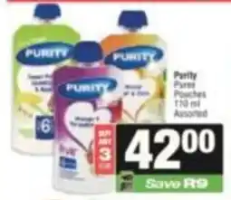 SuperSpar Purity Pure Pouches Assorted offer