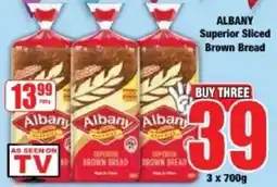 Boxer Albany Superior Sliced Brown Bread offer