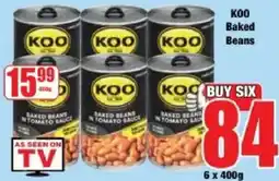 Boxer KOO Baked Beans offer