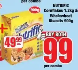 Boxer Nutrific Cornflakes & Wholewheat Biscuits offer