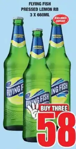 Boxer Liquors Flying Fish Pressed Lemon RB offer