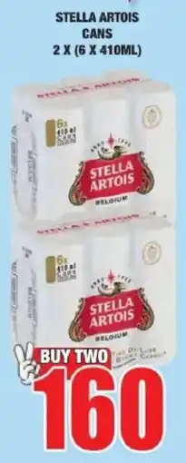 Boxer Liquors STELLA ARTOIS CANS offer