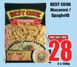 Boxer BEST COOK Macaroni / Spaghetti offer
