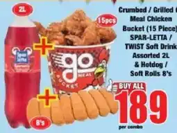 Boxer go meal bucket offer