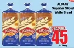 Boxer Albany Superior Sliced White Bread offer