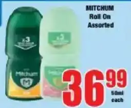 Boxer Mitchum Roll On Assorted offer