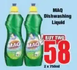 Boxer MAQ Dishwashing Liquid offer