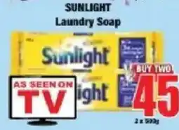 Boxer Sunlight Laundry Soap offer