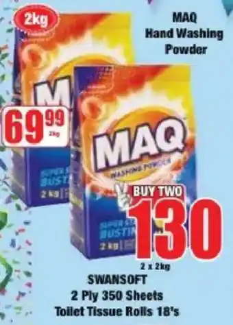 MAQ Hand Washing Powder