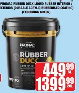 Boxer Build Promac Rubber Duck Liquid Rubber offer