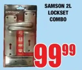 SAMSON 2L LOCKSET COMBO