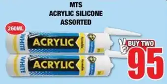 Boxer Build MTS ACRYLIC SILICONE ASSORTED offer