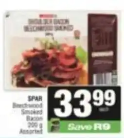SuperSpar SPAR Beechwood Smoked Bacon Assorted offer