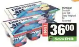 SuperSpar Parmalat Smooth Low Fat Dairy Yoghurt Assorted offer