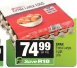 SuperSpar SPAR Extra Large Eggs offer