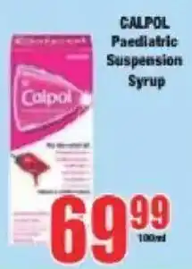 Boxer CALPOL Paediatric Suspension Syrup offer