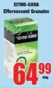 Boxer CITRO-SODA Effervescent Granules offer