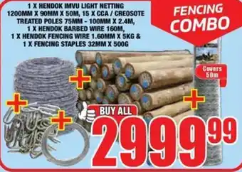 Boxer Build FENCING COMBO offer
