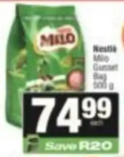 SuperSpar Nestle Milo Gusset Bag offer
