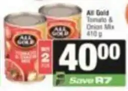 SuperSpar All Gold Tomato & Onion Mix offer