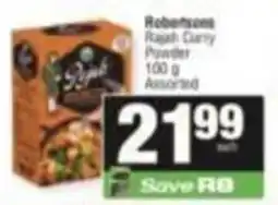 SuperSpar Robinsons Rajah Curry Powder Assorted offer