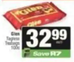 SuperSpar Glen Tagless Teasings offer