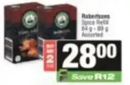 SuperSpar Robertsons Spice Refill Assorted offer