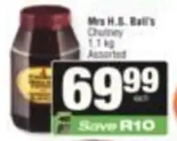 SuperSpar Mrs H.S. Ball's Chutney Assorted offer